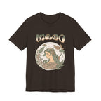 Virgo Zodiac T‑ graphic shirt featuring Vintage Botanical Astrology Tee