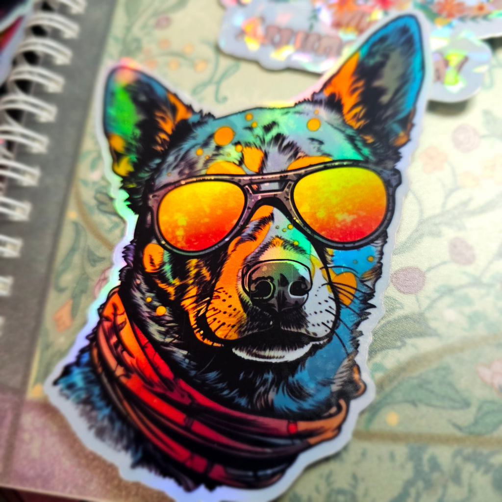 Blue Heeler Sticker: Australian Cattle Dog Vinyl Decal