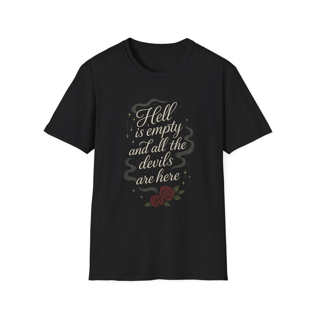 Additional photo of Hell Is Empty and All the Devils Are Here T-shirt