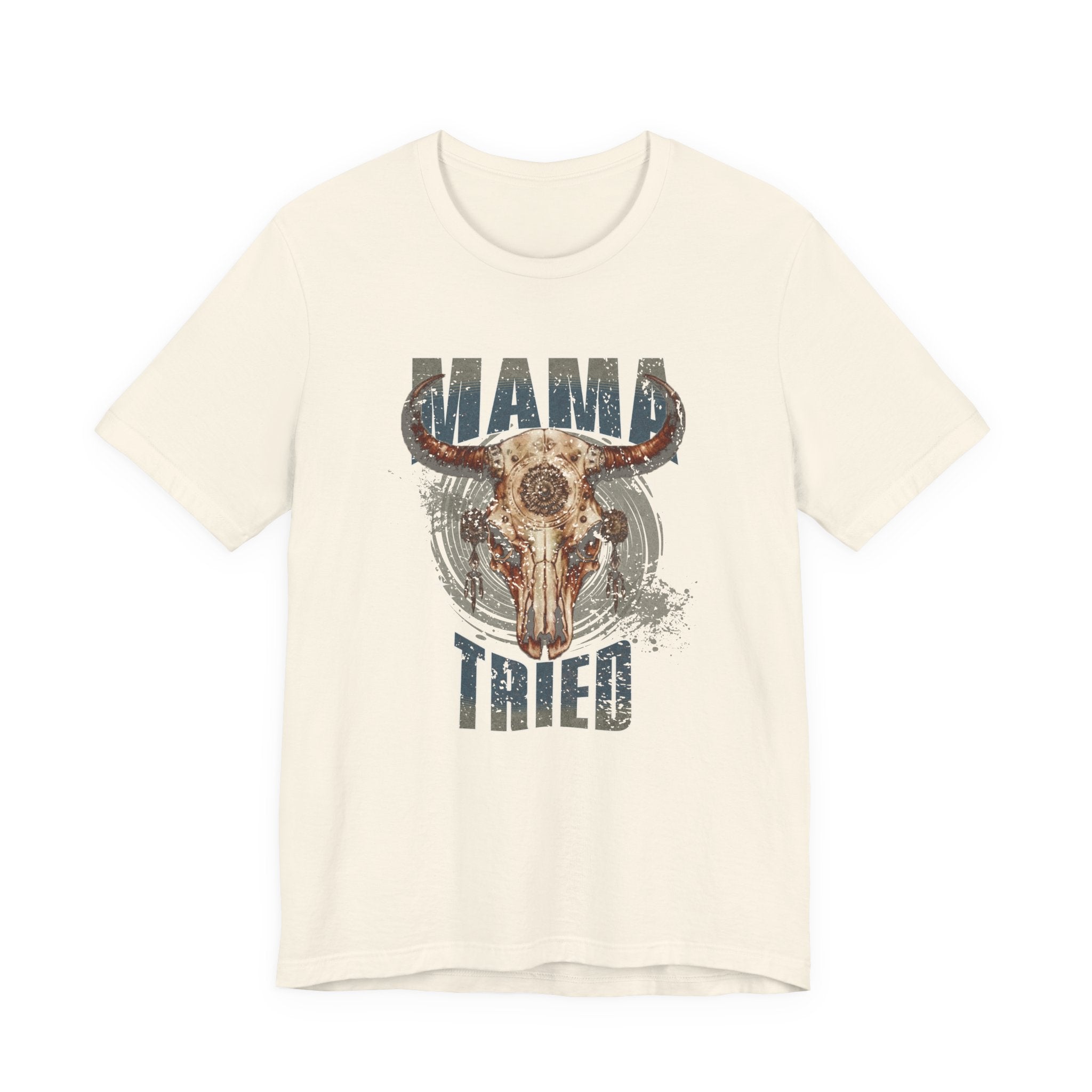 Mama Tried Skull Tee — Vintage Western Graphic T-Shirt