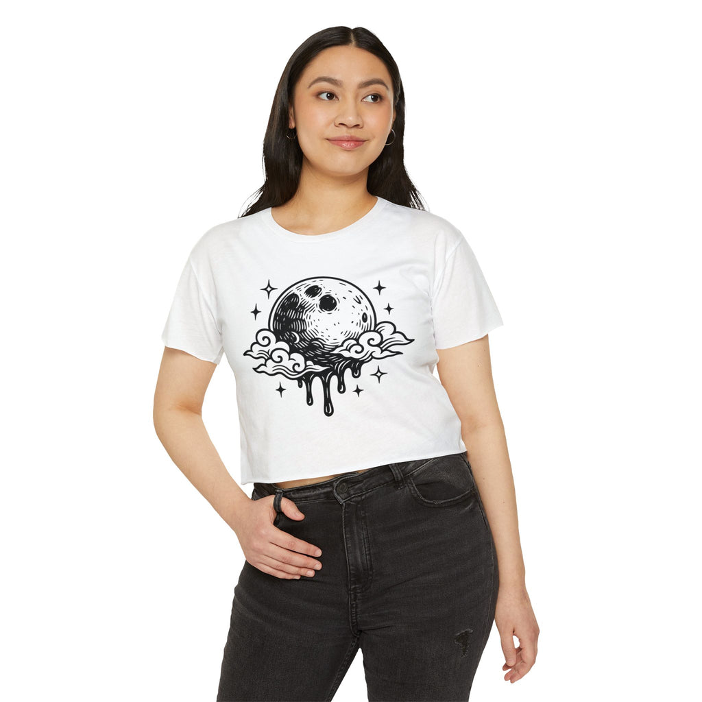 Additional photo of Moon Drip Crop Top T-shirt