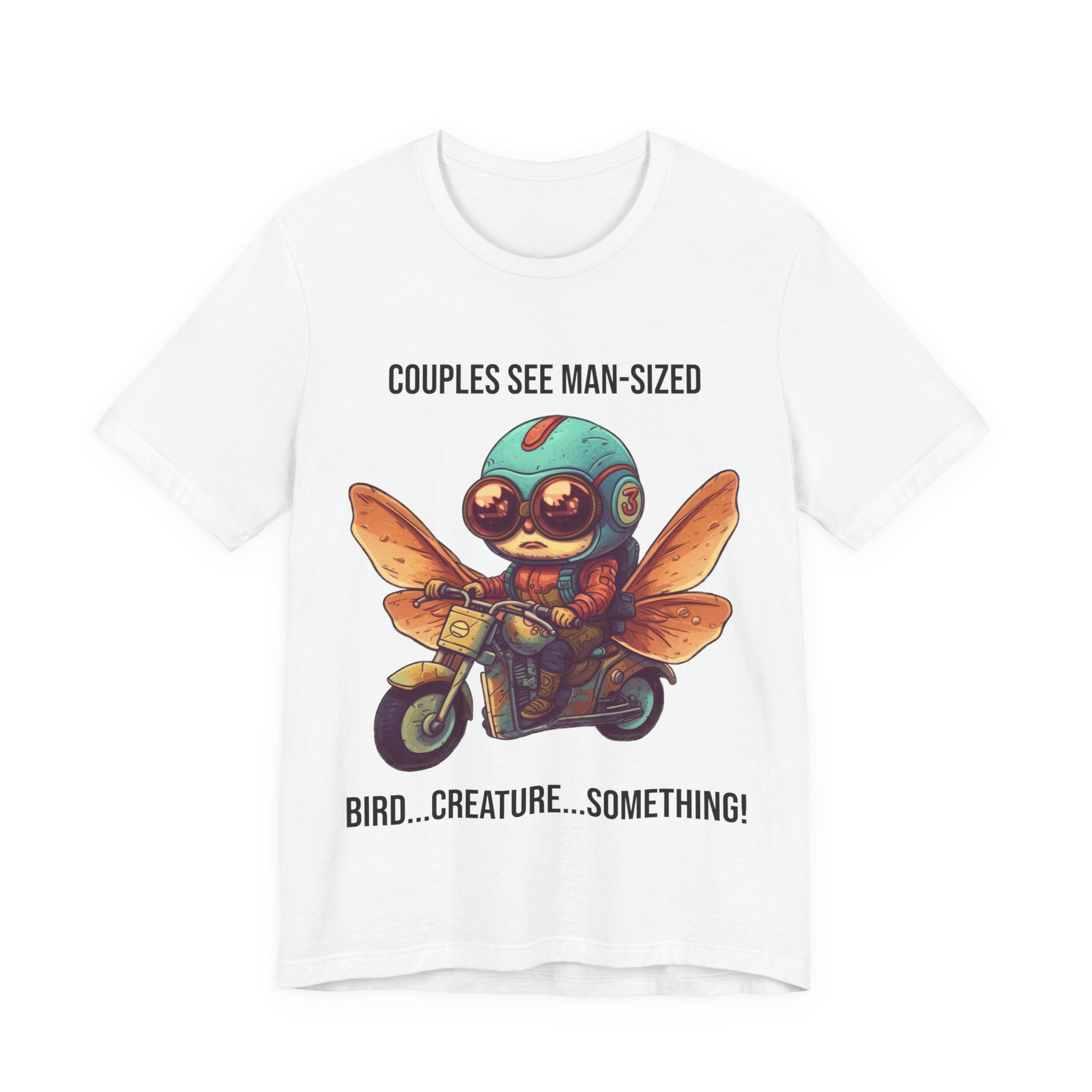 Mothman Man-Sized Bird Shirt | Point Pleasant Cryptid Graphic Tee