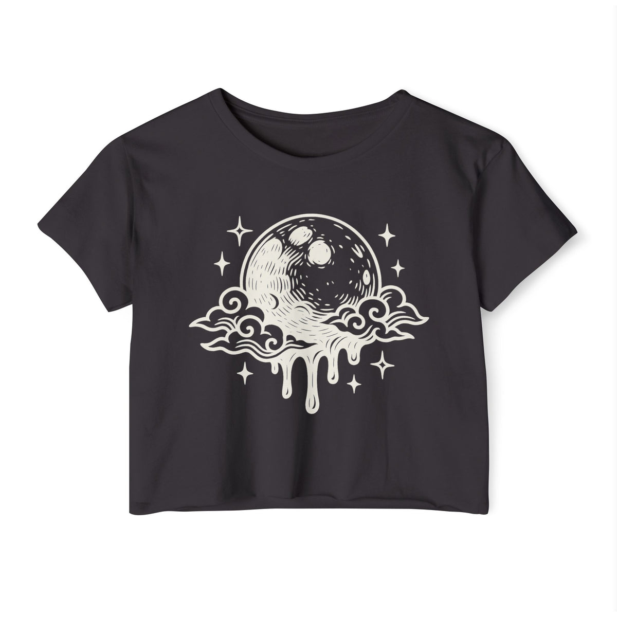 Additional photo of Moon Drip Crop Top T-shirt
