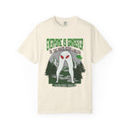 Fresno Nightcrawler graphic shirt featuring Everyone Is Gangster Cryptid Comfort Colors
