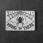 Hang In There Spider Gothic Witchy vinyl sticker