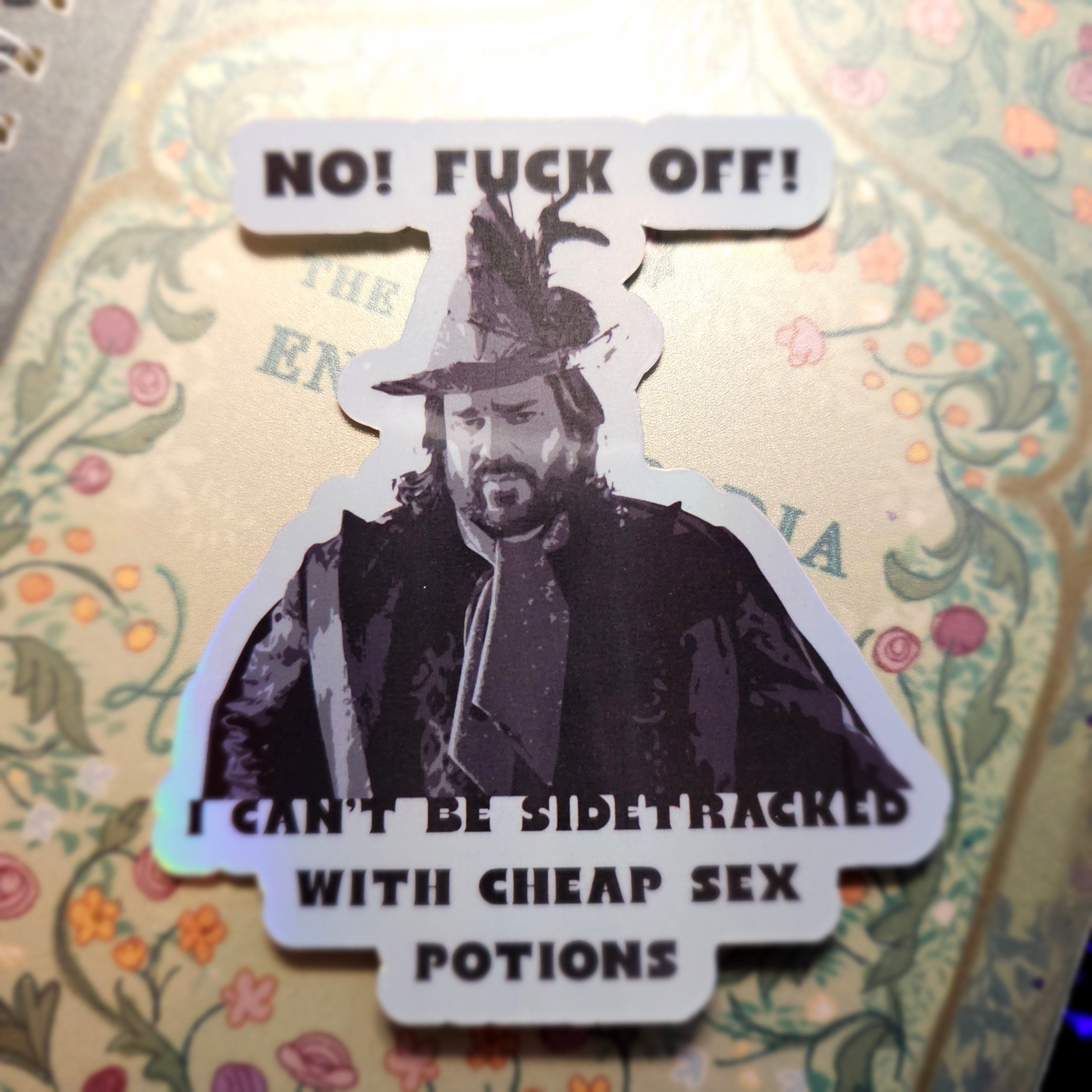 Laszlo 'Love Potions' Vinyl Sticker - What We Do in the Shadows