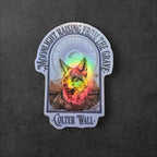 Colter Wall Coyote : Western Country Music vinyl sticker