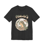 Virgo Zodiac T‑ graphic shirt featuring Vintage Botanical Astrology Tee