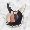 Good Omens Aziraphale & Crowley Decal: Ineffable Husbands Fandom