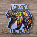 Feminist Bear : Women's Rights vinyl sticker