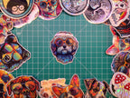 Maltese Puppy vinyl sticker featuring Holographic Dog Lover Vinyl Decal
