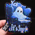 Reading Ghost Smut Sticker - Glossy Laminated Sticker