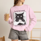 Additional photo of Therapy Isn’t Enough I Need to Bite People sweatshirt