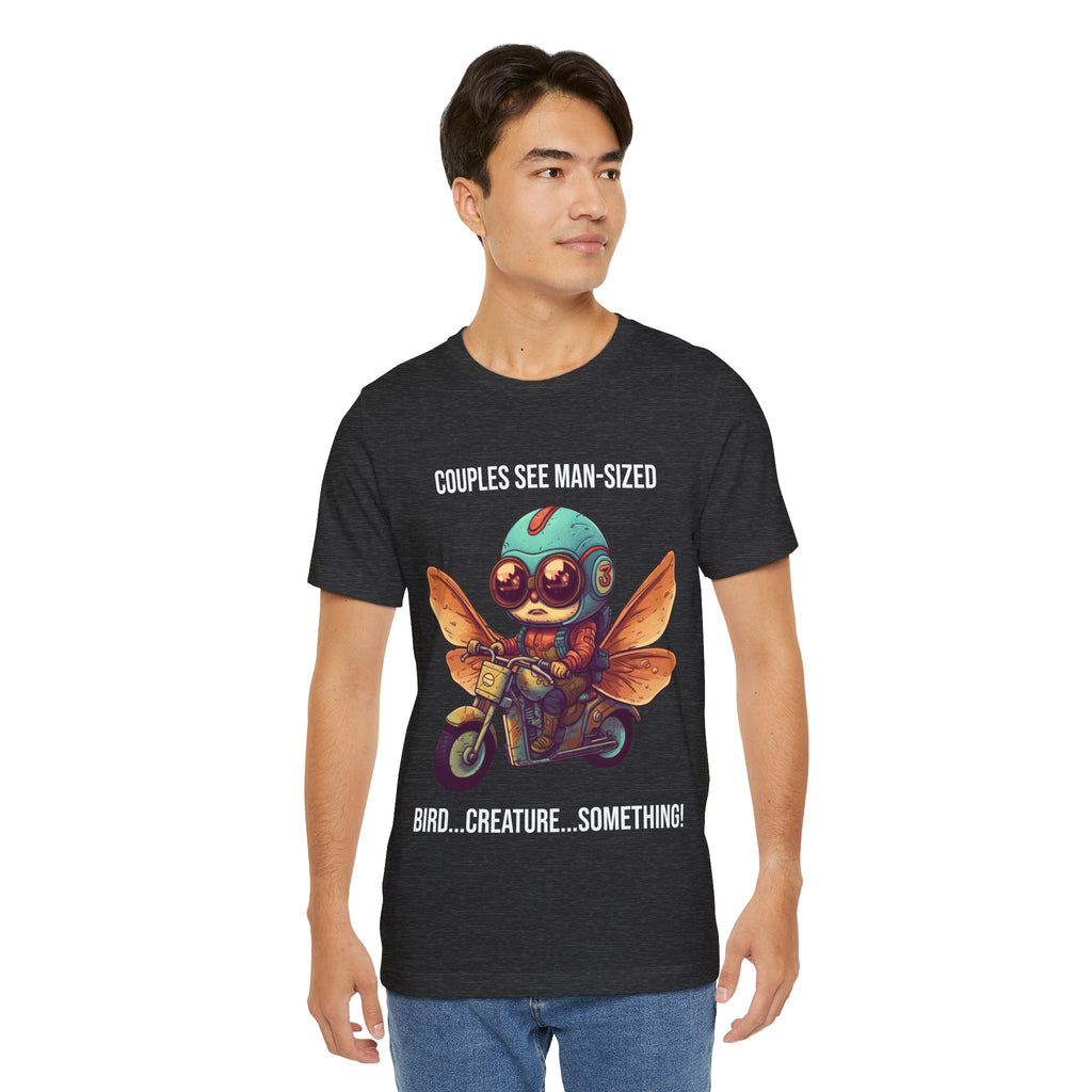 Mothman Man-Sized Bird Shirt | Point Pleasant Cryptid Graphic Tee
