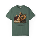 Perhaps a Fucking Break graphic shirt featuring Judith Slaying Holofernes Feminist Art Tee