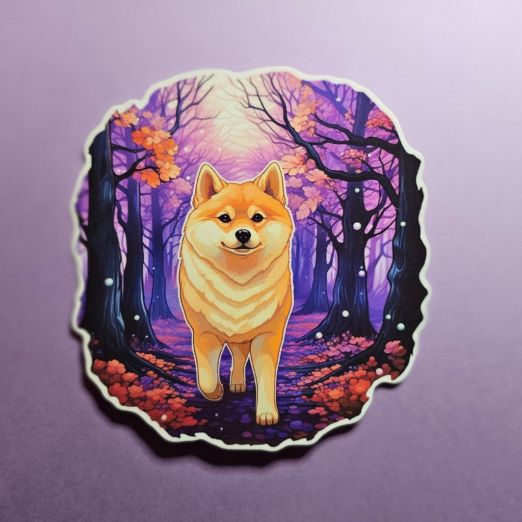 Shiba Inu Sticker: Adorable Dog Lover Decal