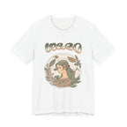 Virgo Zodiac T‑ graphic shirt featuring Vintage Botanical Astrology Tee