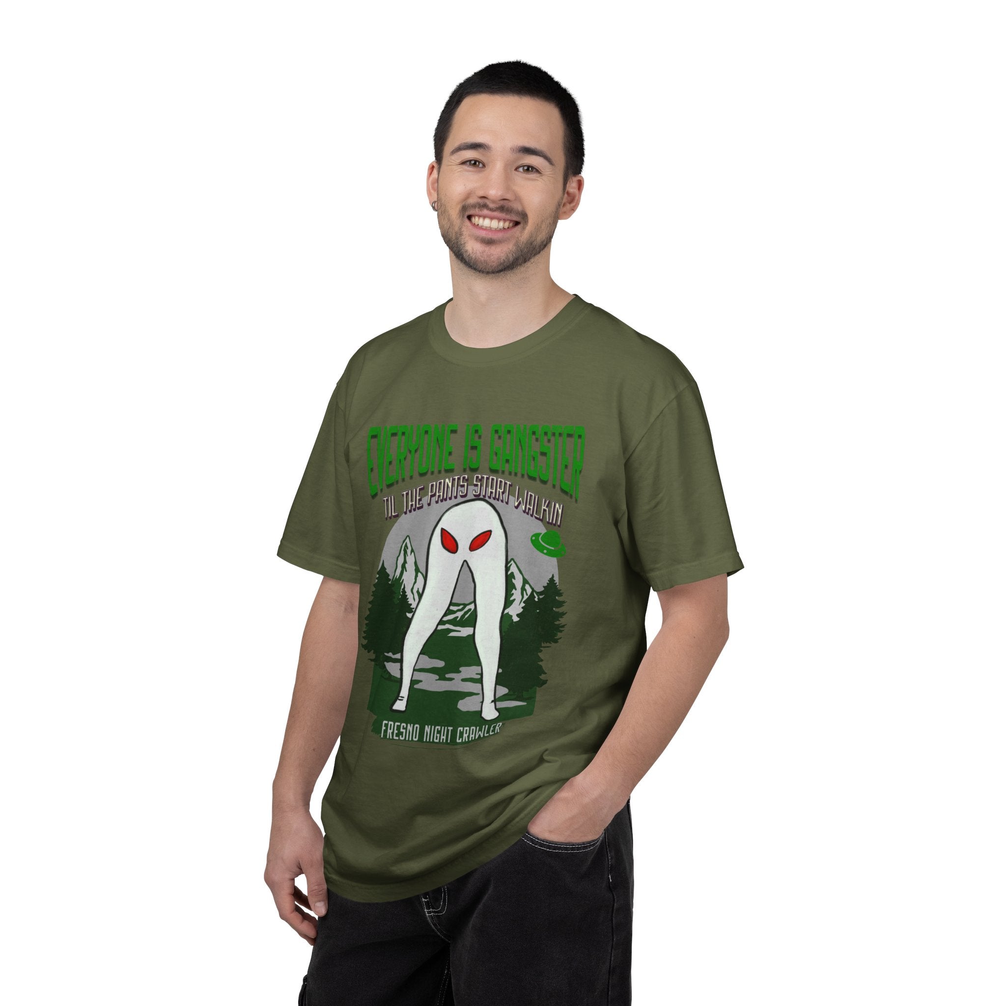Fresno Nightcrawler Shirt | Everyone Is Gangster Cryptid Comfort Colors Tee