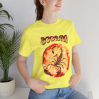 Scorpio Zodiac graphic shirt featuring Vintage Astrological Scorpio T-Shirt