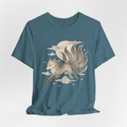 Additional photo of Nine-Tailed Fox — Mythical Kitsune Graphic T-shirt