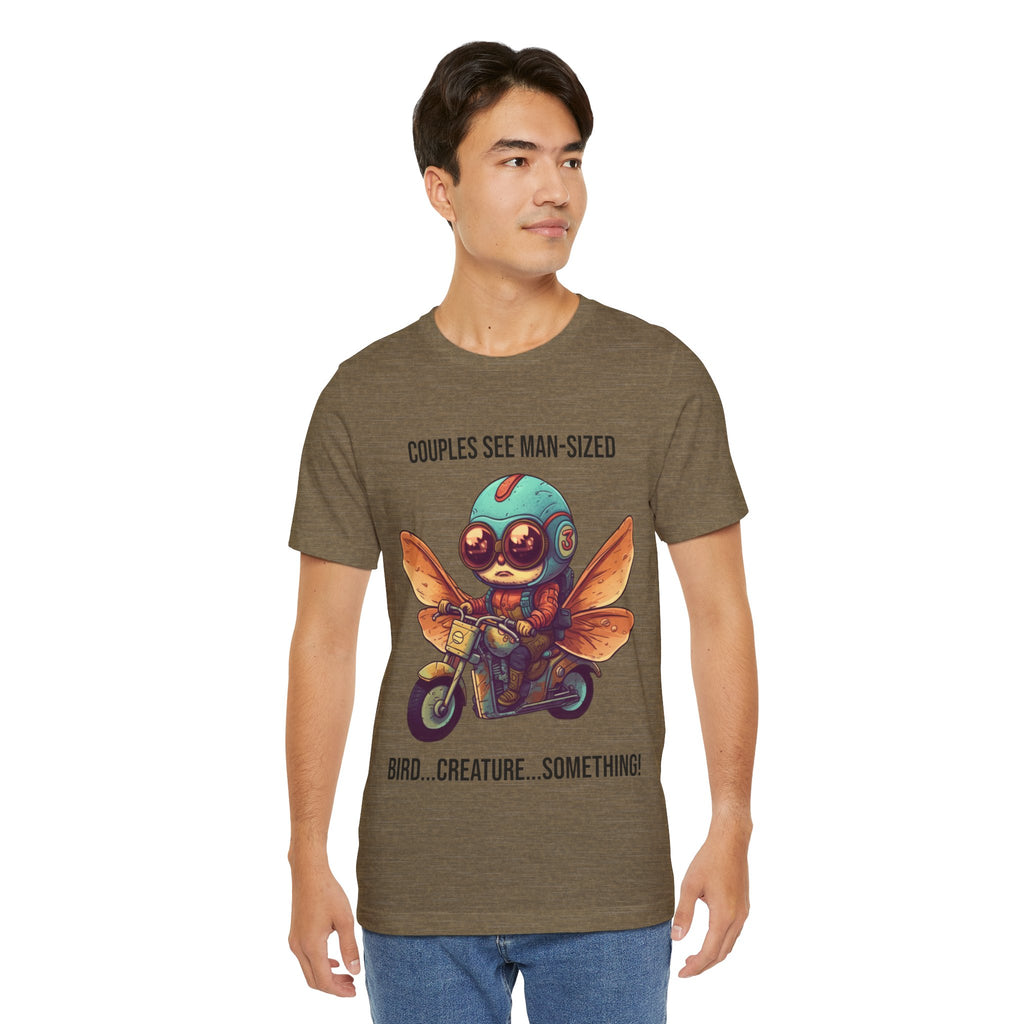 Mothman Man-Sized Bird Shirt | Point Pleasant Cryptid Graphic Tee