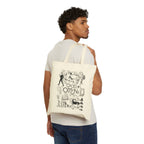Cotton Canvas tote bag featuring Eco-Friendly Everyday Heavyweight Grocery &