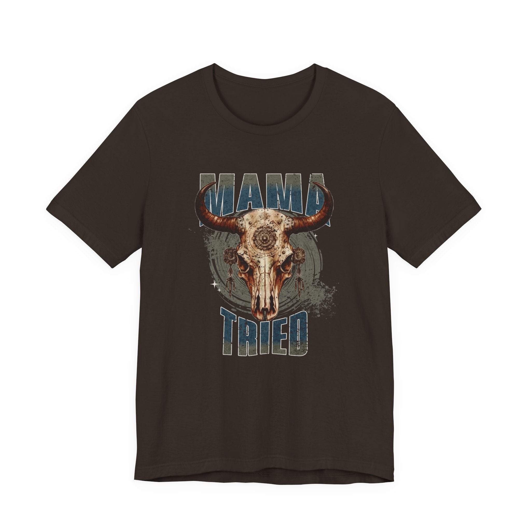 Mama Tried Skull Tee — Vintage Western Graphic T-Shirt