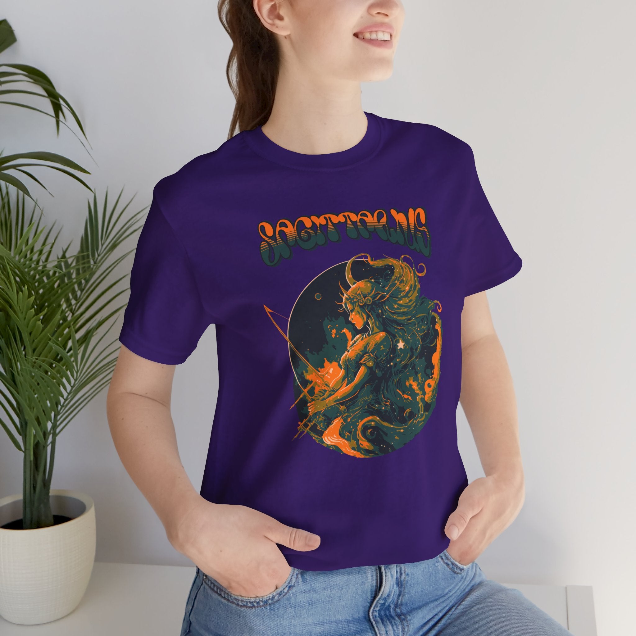 Sagittarius Zodiac Archer Graphic Tee