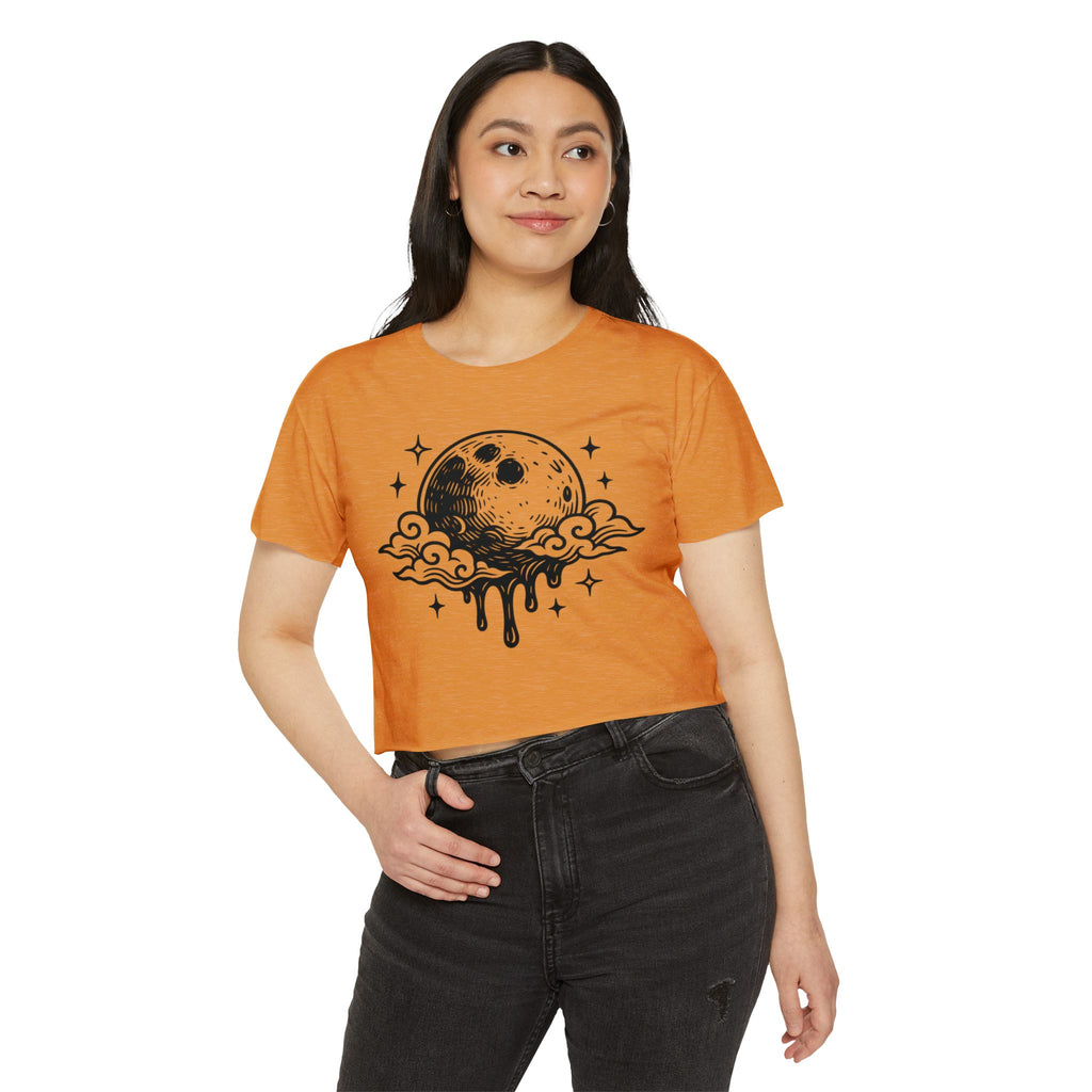 Additional photo of Moon Drip Crop Top T-shirt