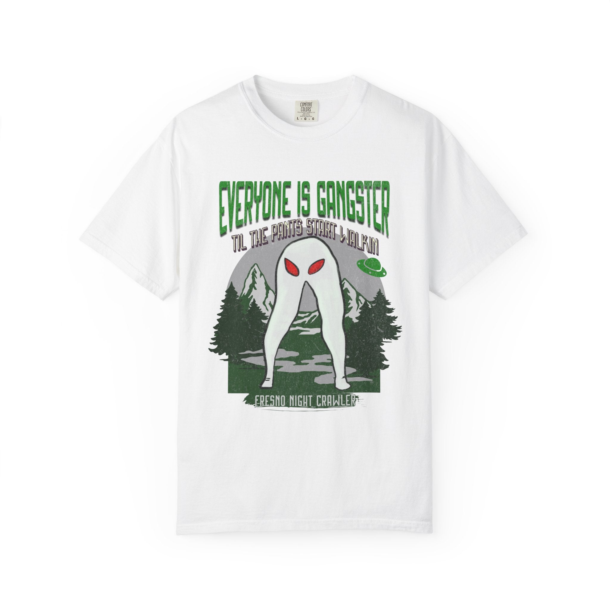 Fresno Nightcrawler Shirt | Everyone Is Gangster Cryptid Comfort Colors Tee