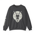 Blessed Be Sweatshirt, Occult Witchcore Crewneck, Goat Skull Sweater, Dark Witchy Aesthetic, Grunge Pagan Pullover Unisex