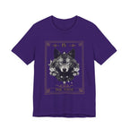 Wolf Tarot Graphic graphic shirt featuring "The Sage" Vintage Wolf Illustration T-Shirt