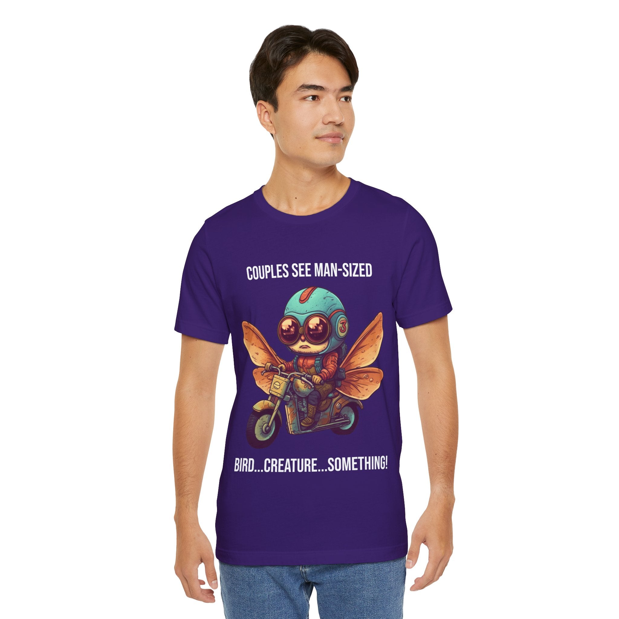 Mothman Man-Sized Bird Shirt | Point Pleasant Cryptid Graphic Tee
