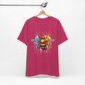 Watercolor Bee T-Shirt — Colorful Drip Honeybee Tee