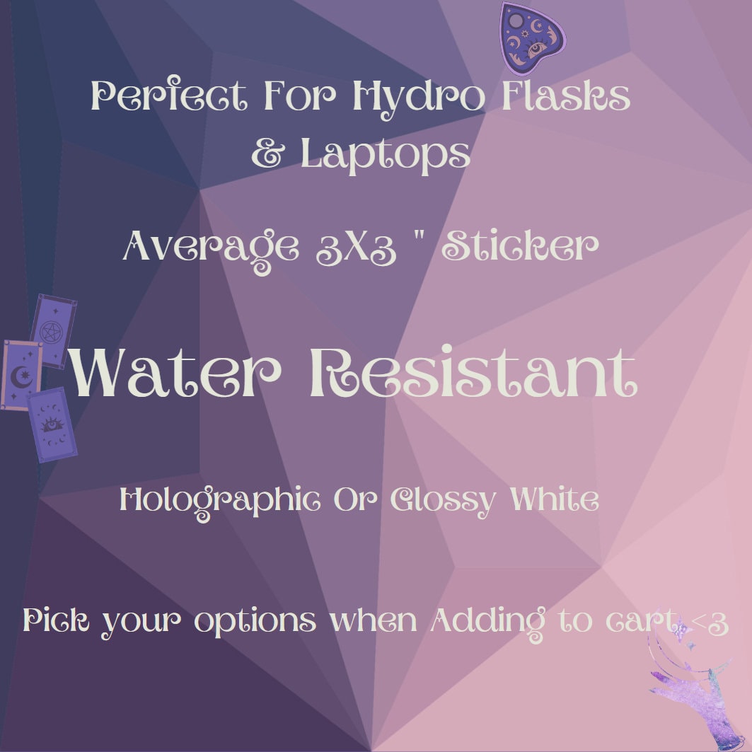Adorable Pomeranian Decal Sticker: Optional Holographic Shine