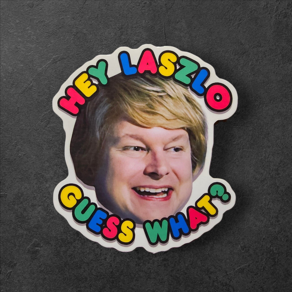 What We Do in the Shadows Vinyl Sticker - Baby Colin Robinson - Hey Laszlo Guess What?