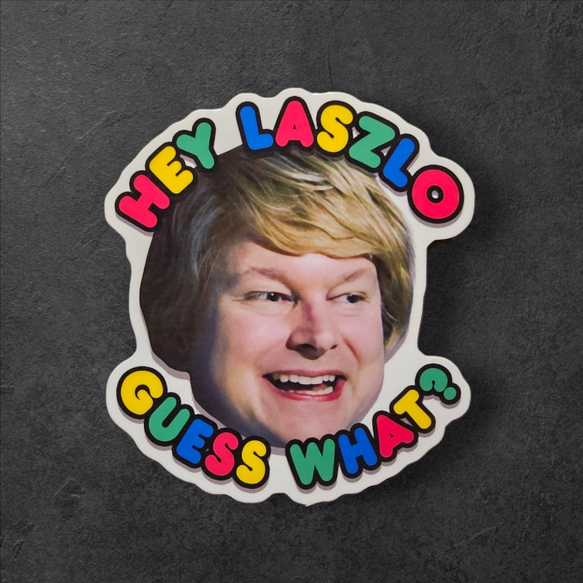 What We Do in the Shadows Vinyl Sticker - Baby Colin Robinson - Hey Laszlo Guess What?