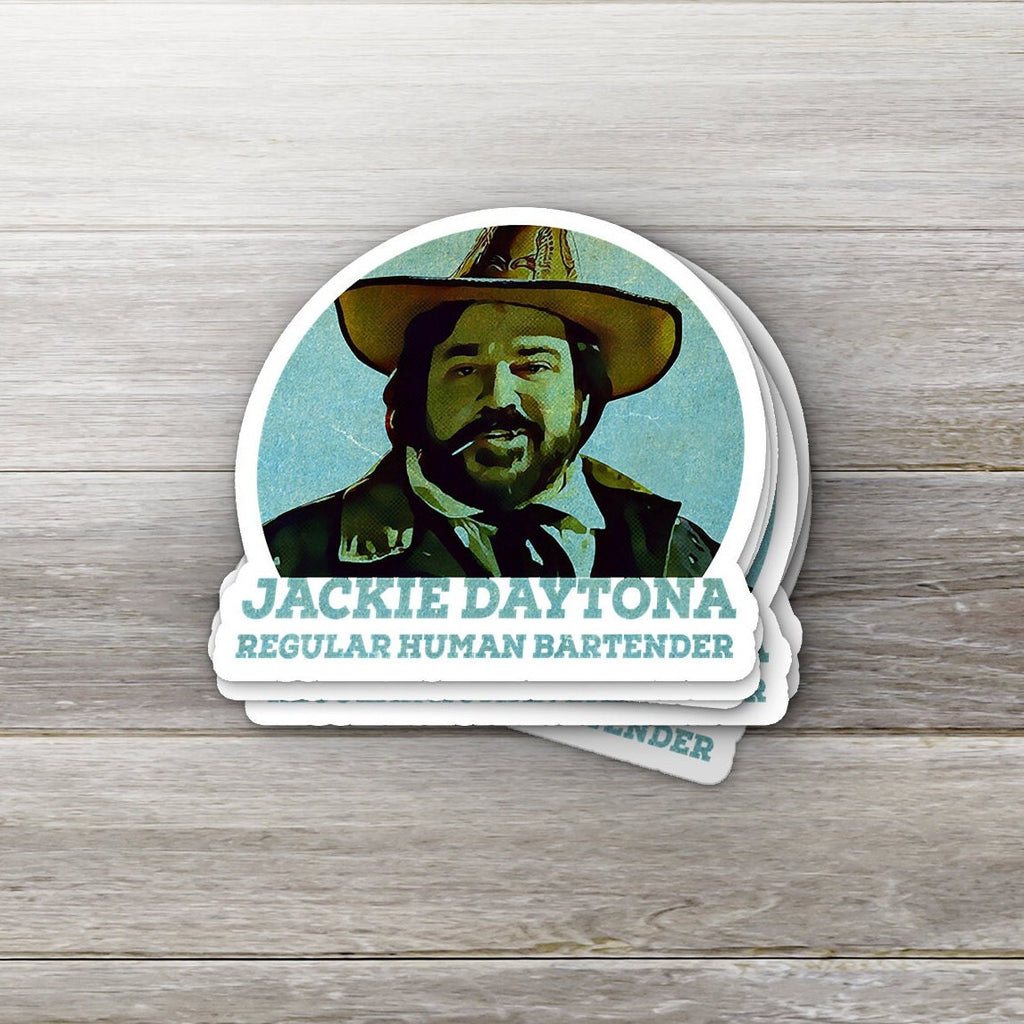 What We Do in the Shadows Sticker: Jackie Daytona - Water Resistant