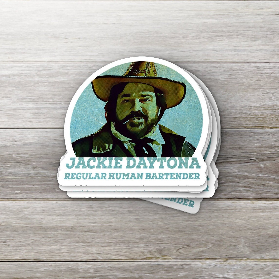What We Do in the Shadows Sticker: Jackie Daytona - Water Resistant
