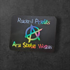 Anti-Capitalist : Record Profits Are vinyl sticker