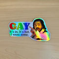 What We Do in the Shadows Vinyl Sticker - Laszlo - Gay Is Hot Fandom Sticker Gift