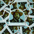 What We Do in the Shadows vinyl sticker in White