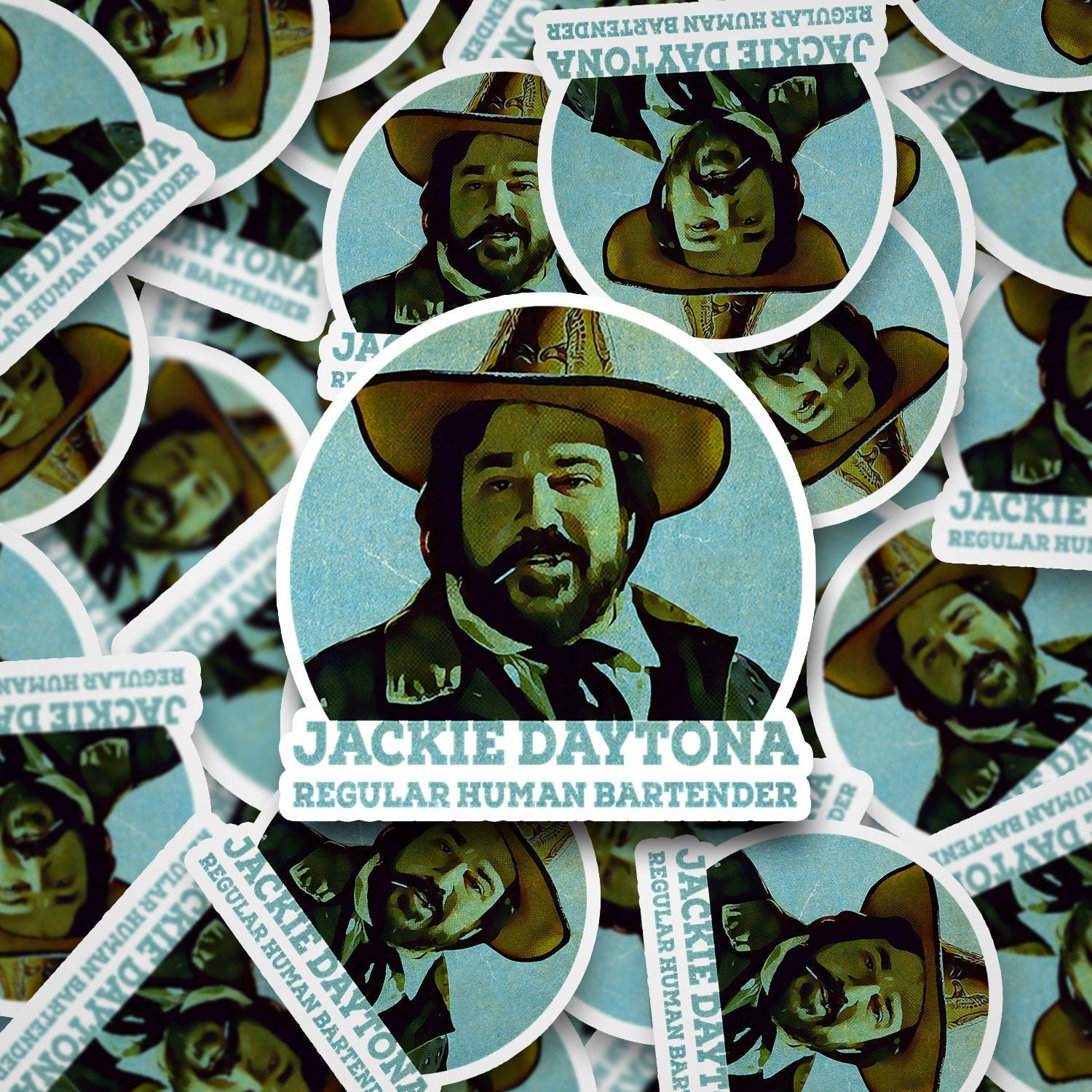 What We Do in the Shadows Sticker: Jackie Daytona - Water Resistant