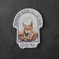 Colter Wall Coyote Sticker: Western Country Music Decal