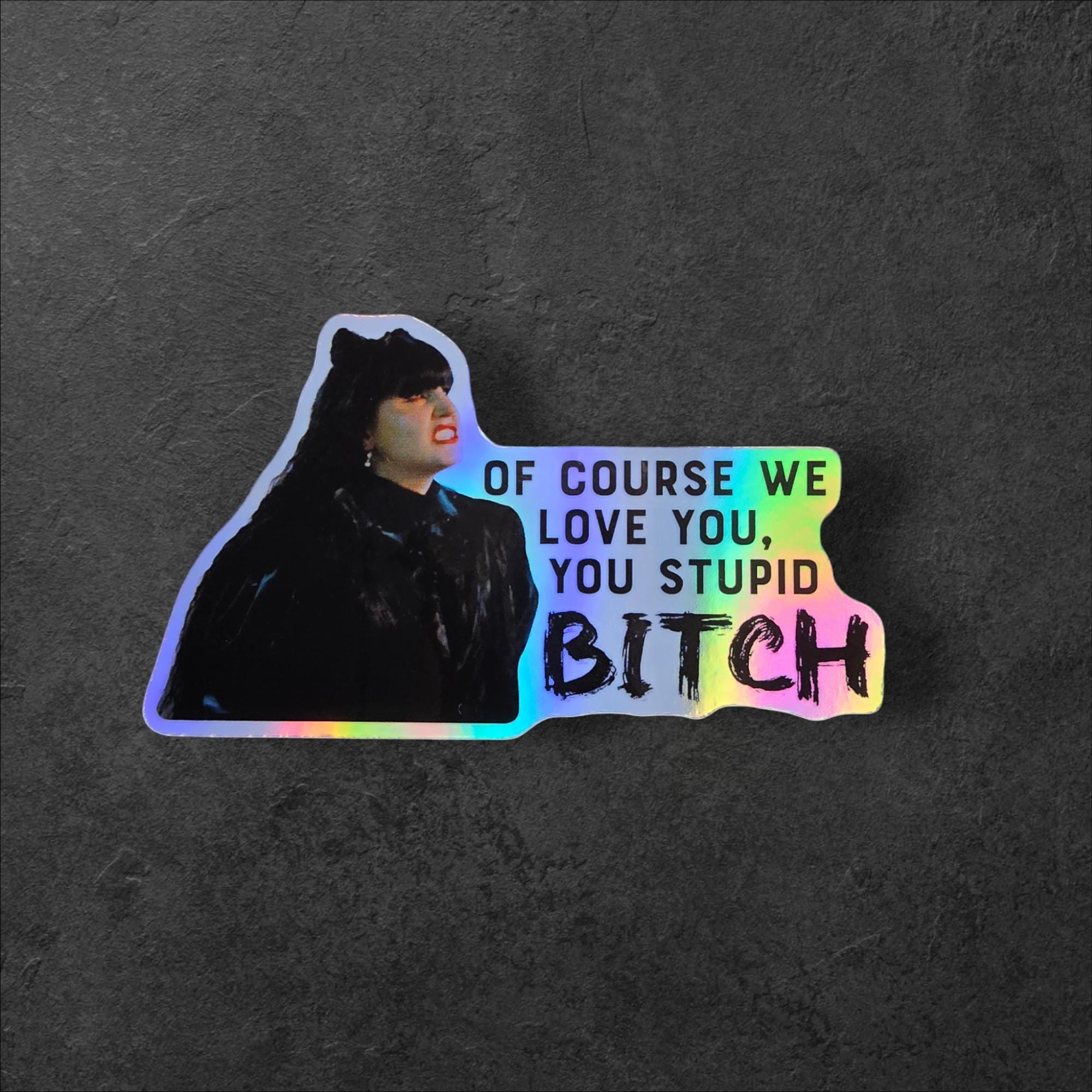 What We Do in the Shadows Nadja Sticker: Water-Resistant Vinyl (3x3 in)