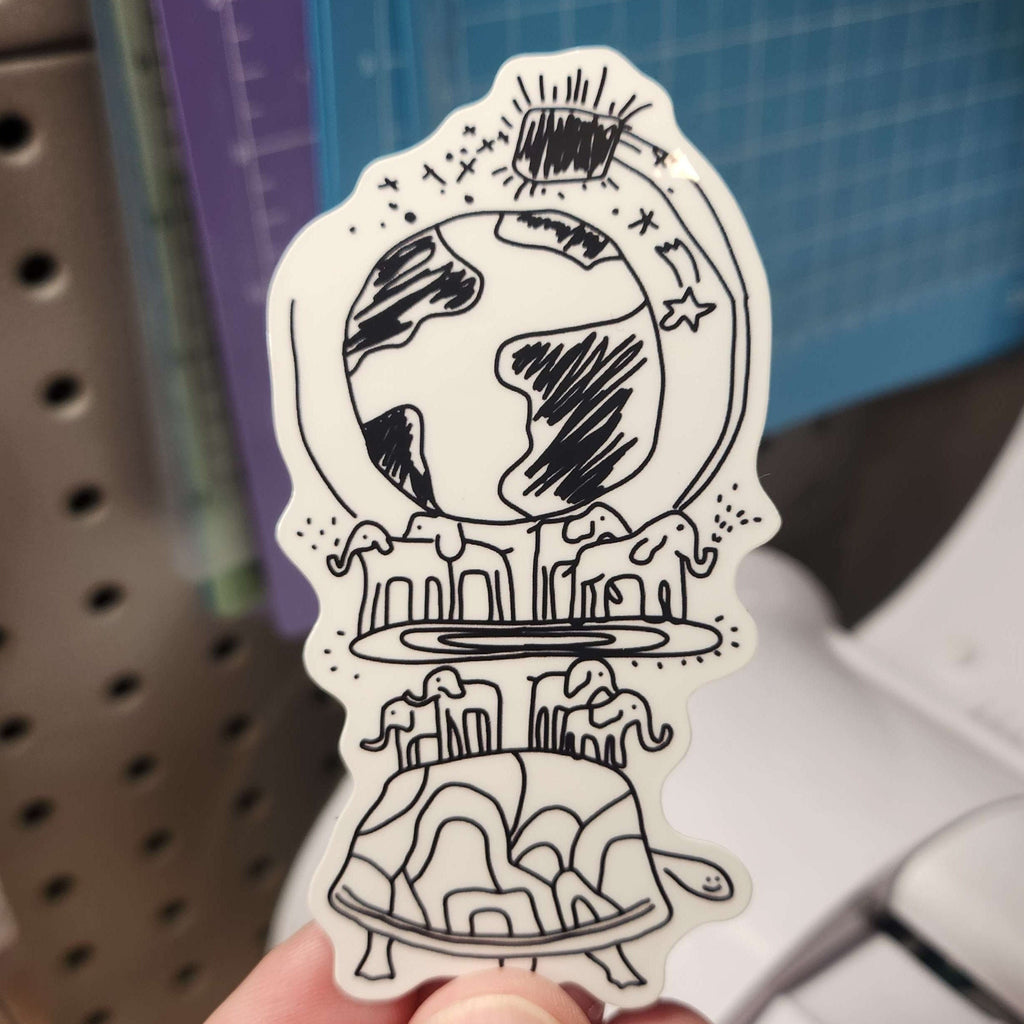 What We Do in the Shadows Sticker: Nandor's Turtle World - Water Resistant