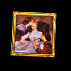 When a Man vinyl sticker featuring Reluctant Bride Art painting sticker
