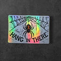 Hang In There Spider Sticker Gothic Witchy Vinyl Laptop Water Bottle Sticker