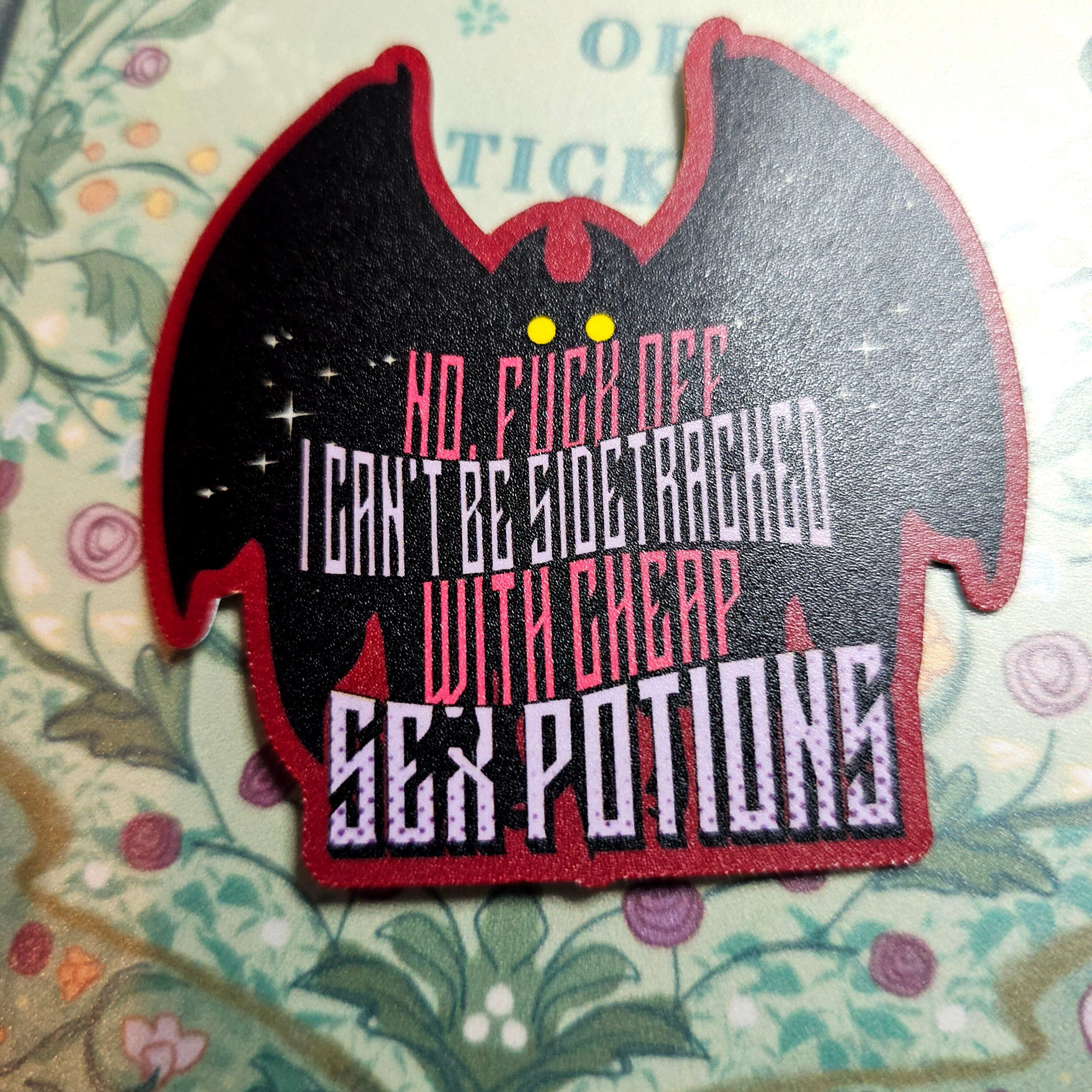 What We Do in the Shadows Vinyl Sticker: Vampire Bat Matte Finish