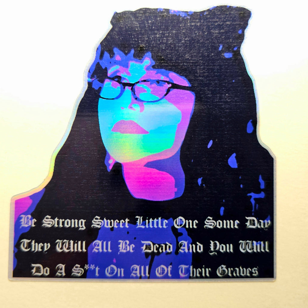 Nadja "Be Strong Little One" Vinyl Sticker - What We Do in the Shadows